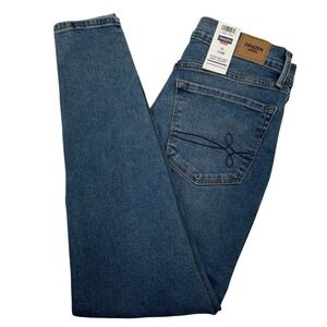 NEW Denizen Levis Womens Ultra High Rise Ankle Jegging Jeans Size 11 Button Fly